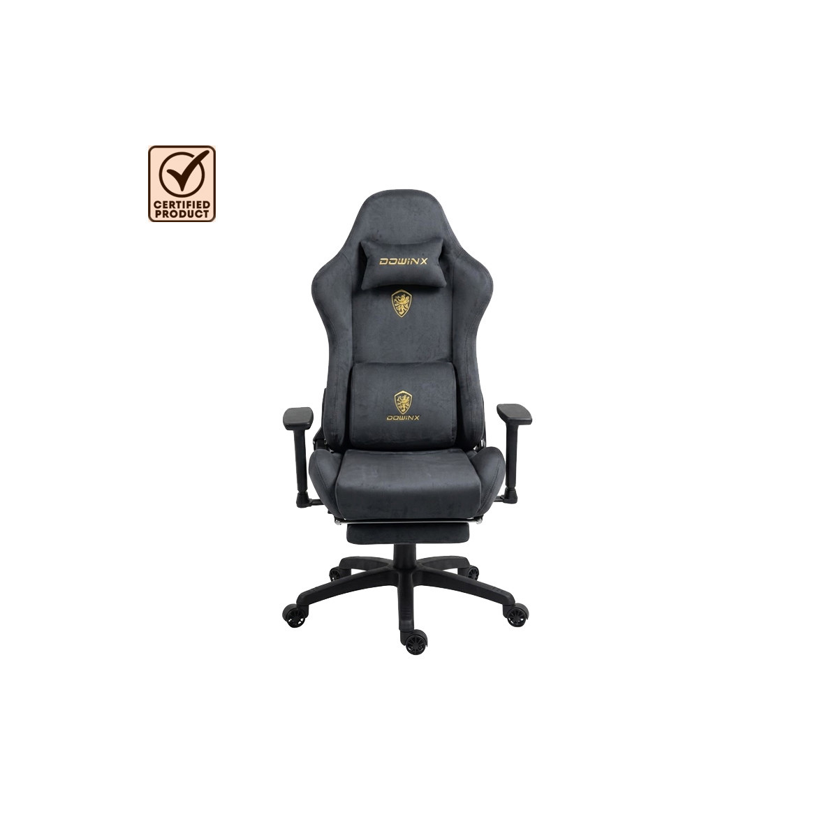 CHAISE GAMING DOWINX LS-D1163 GRIS FONCÉ