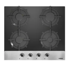 PLAQUE DE CUISSON PREMIUM AP641.BX01 4 FEUX 60CM NOIR INOX