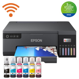 IMPRIMANTE À RÉSERVOIR INTÉGRÉ MONOFONCTION EPSON L8050 WIFI