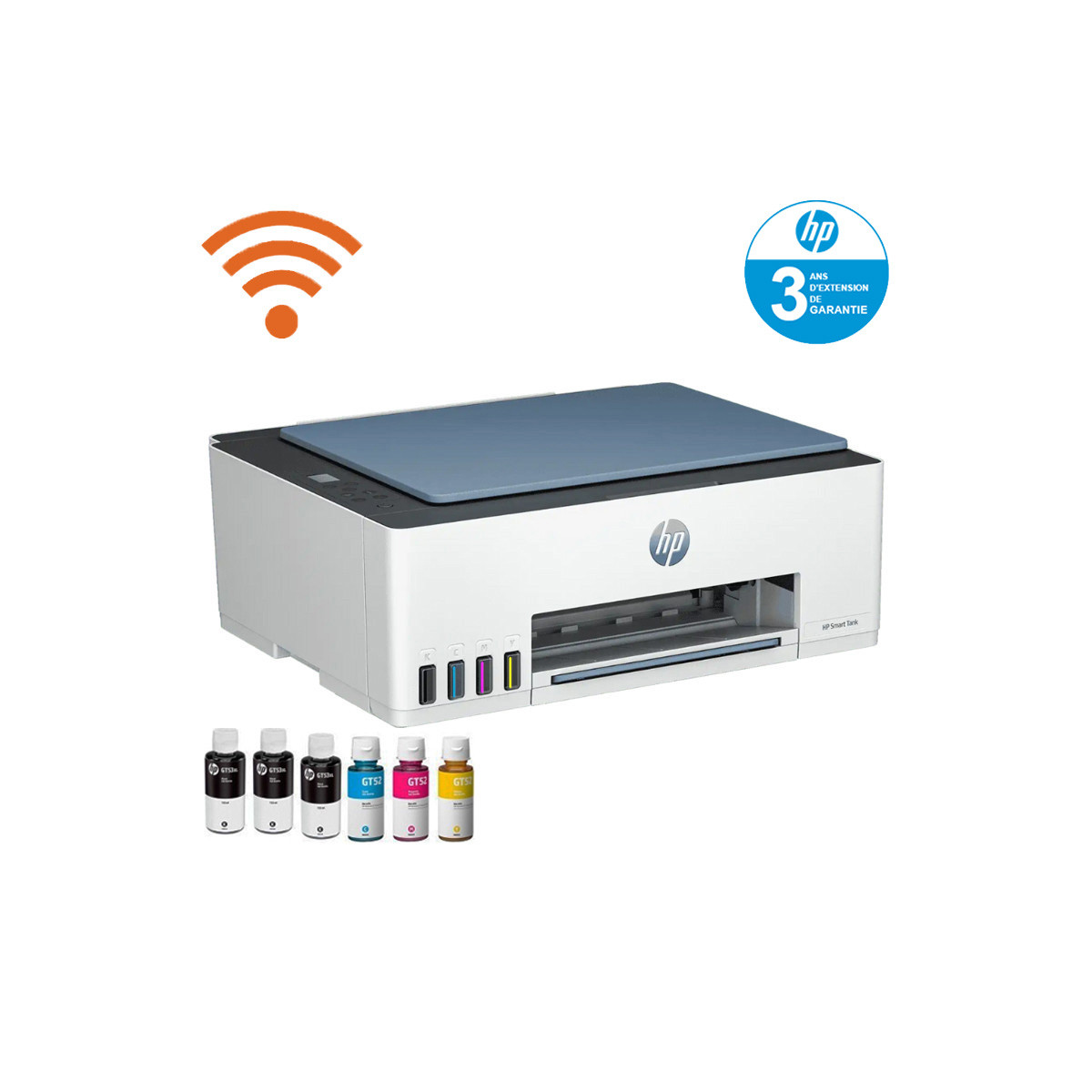 IMPRIMANTE À RÉSERVOIR INTÉGRÉE MULTIFONCTION HP SMART TANK 585 WIFI