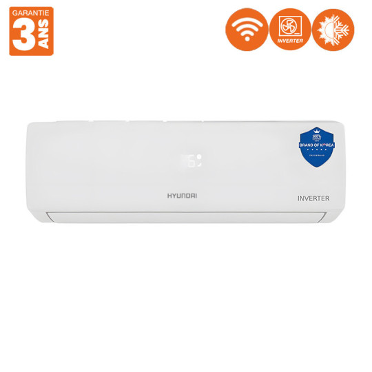 CLIMATISEUR HYUNDAI INVERTER 12000 BTU TROPICALISÉ CHAUD & FROID SMART