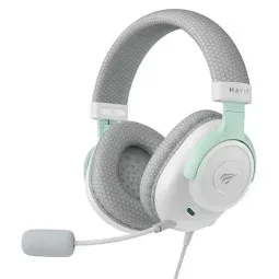 CASQUE MICRO HAVIT GAMER HV-H2230E BLANC & CYAN