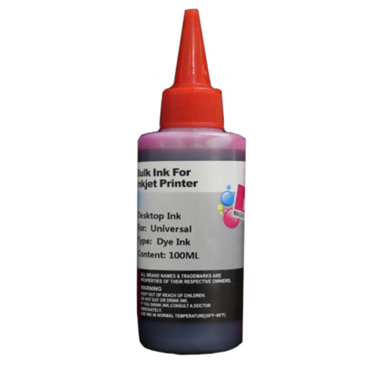 ENCRE DE RECHARGE CANON CL-446 MAGENTA 100ML POUR MG2440/2540