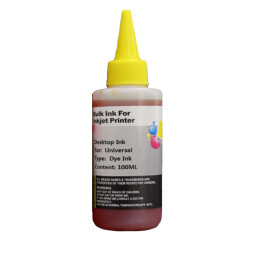 ENCRE DE RECHARGE CANON CL-446 100ML JAUNE