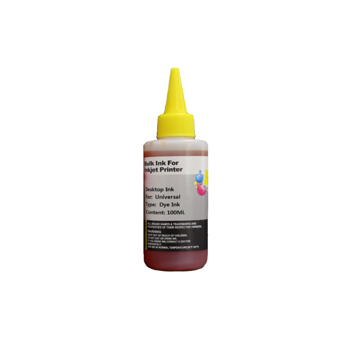 ENCRE DE RECHARGE CANON CL-446 100ML JAUNE