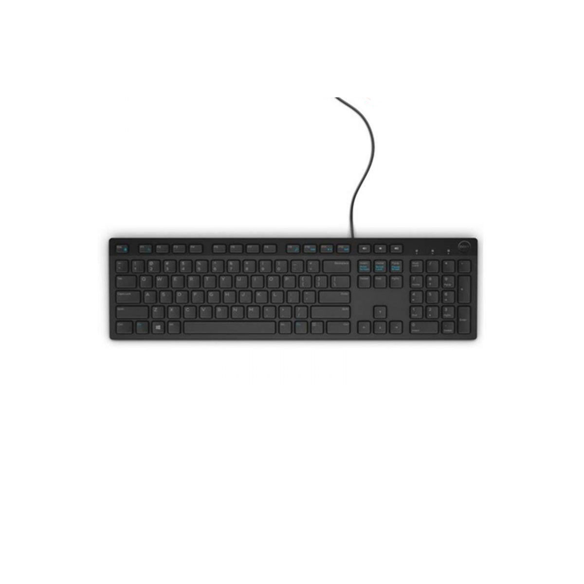 CLAVIER DELL KB216 MULTIMEDIA NOIR