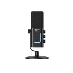 MICROPHONE RGB GAMING HYPER CARDIOIDE HAVIT GK71