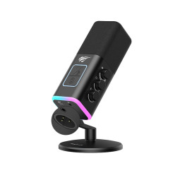 MICROPHONE RGB GAMING HYPER CARDIOIDE HAVIT GK71