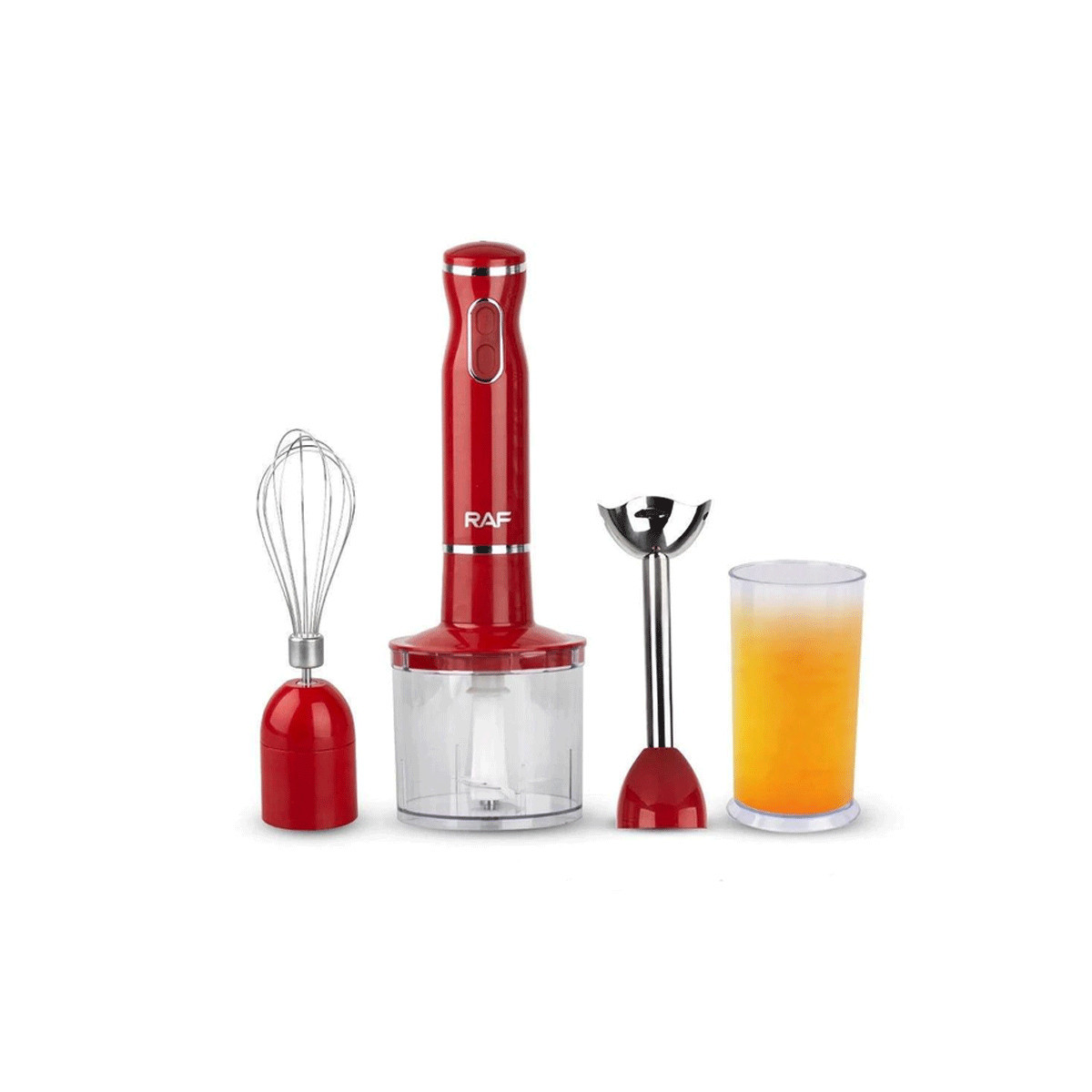 MIXEUR PLONGEANT 5EN1 RAF R-340 2000W ROUGE