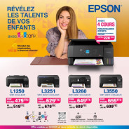 IMPRIMANTE À RÉSERVOIR INTÉGRÉE MULTIFONCTION EPSON L3251 WIFI