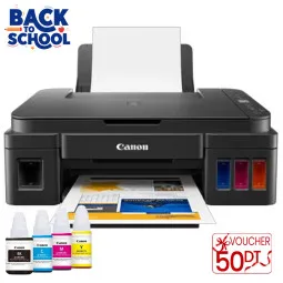 IMPRIMANTE À RÉSERVOIR INTÉGRÉ MULTIFONCTION CANON PIXMA G3410 WIFI