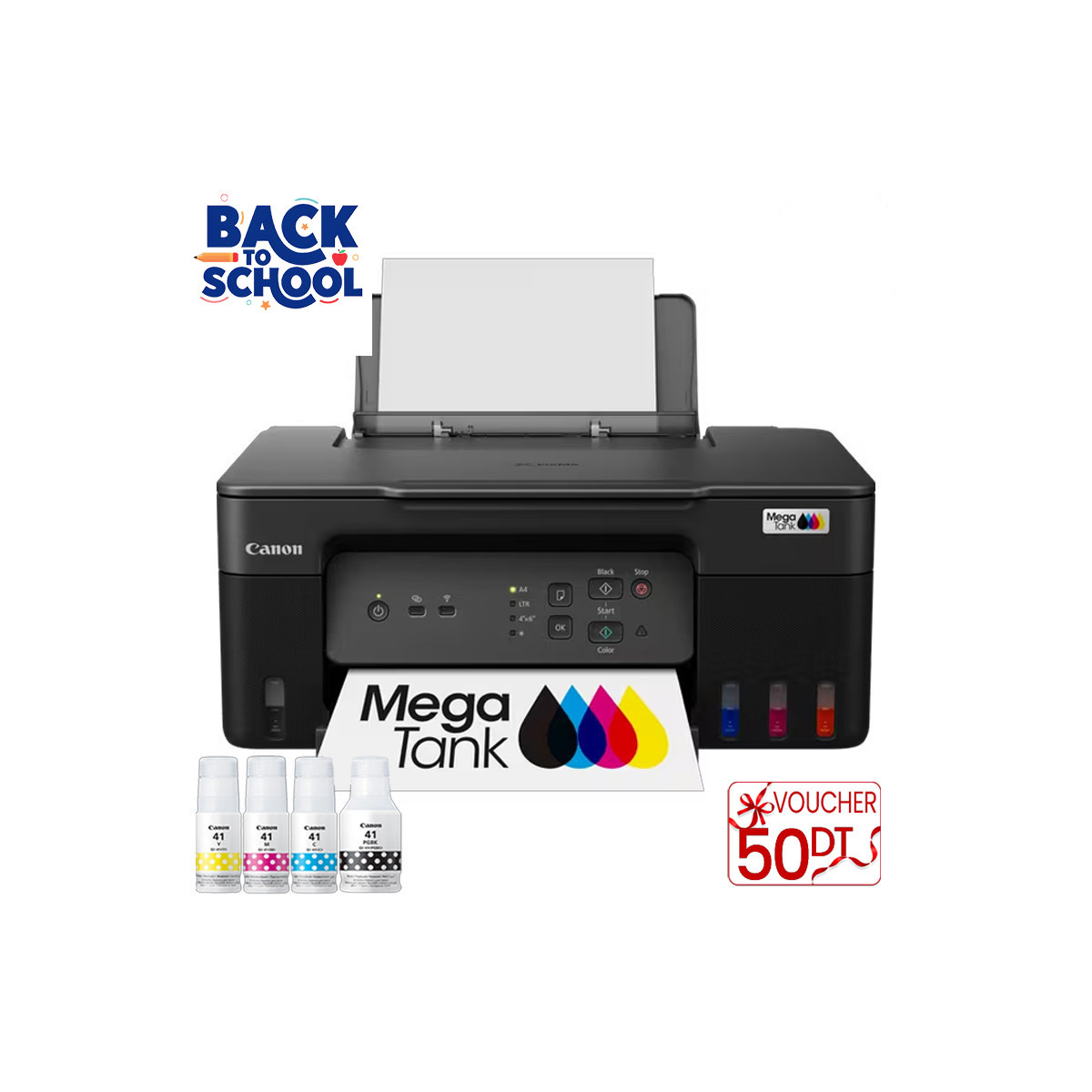 IMPRIMANTE JET D'ENCRE MULTIFONCTION CANON PIXMA G3430 WIFI