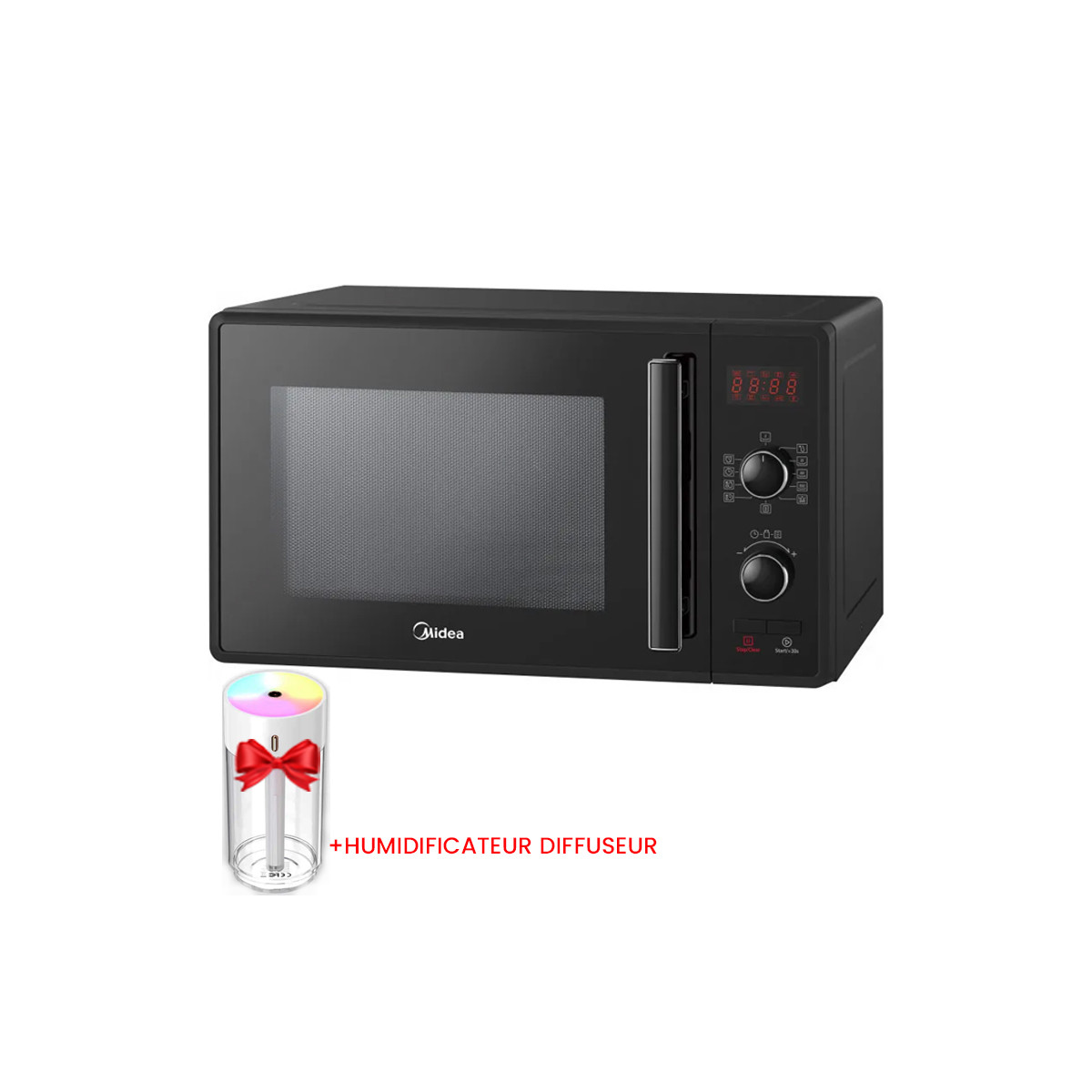 MICRO-ONDE MIDEA 23 LITRES 800W NOIR