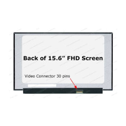AFFICHEUR 15.6 SLIM 30 PIN HD(1366*768 ) SANS FIXATION NT156WHM-N44