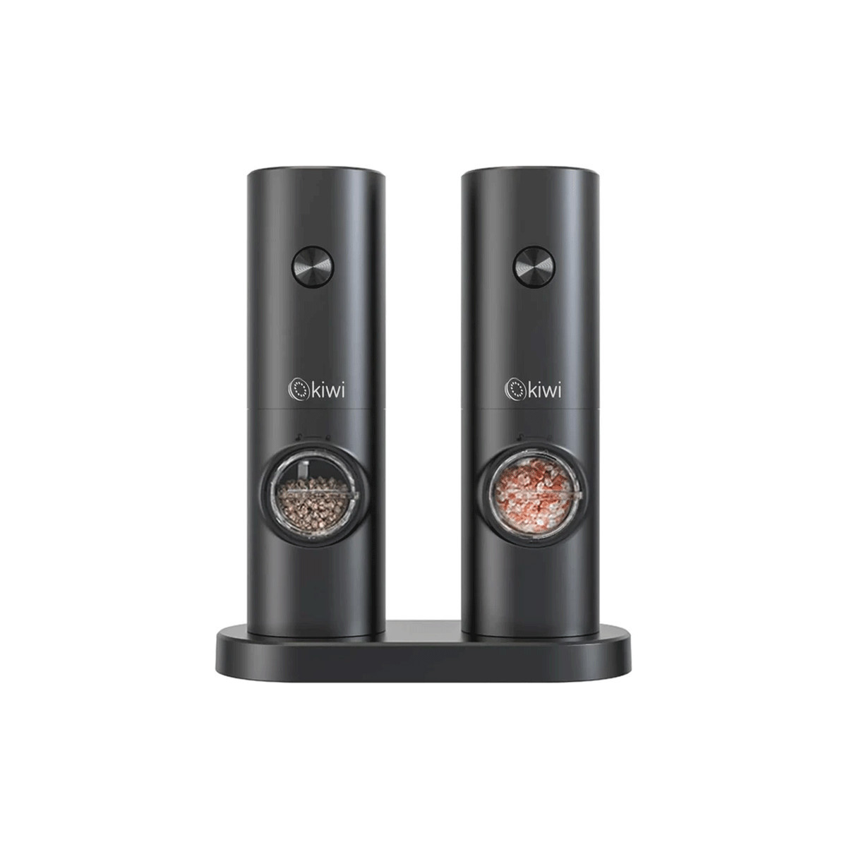 SET DE MOULINS À ÉPICES AUTOMATIQUES KIWI KSPG-4850 NOIR
