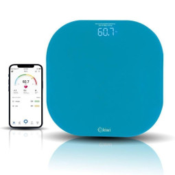 PÈSE PERSONNE CONNECTÉ KIWI 180 KG BLEU