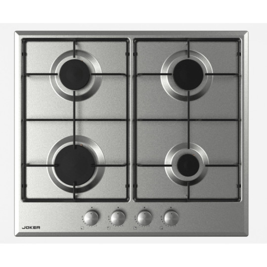 PLAQUE DE CUISSON JOKER JP-604 4 FEUX 60CM INOX