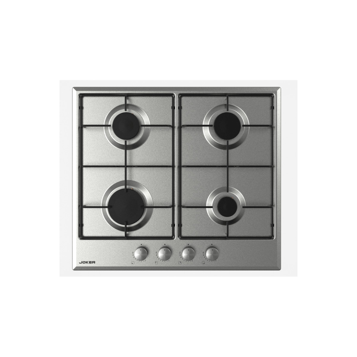 PLAQUE DE CUISSON JOKER JP-604 4 FEUX 60CM INOX