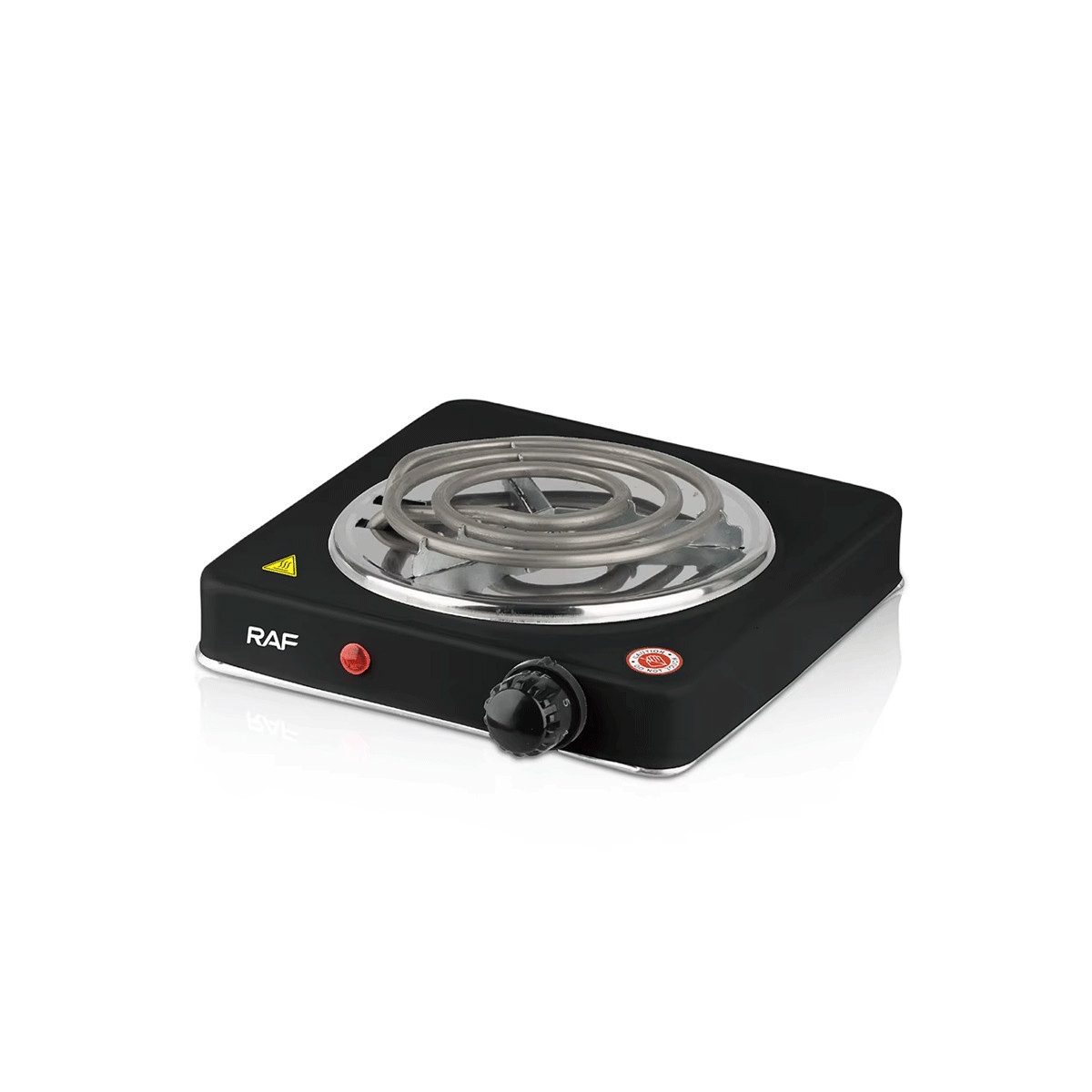 RECHAUD ELECTRIQUE RAF R.8010BB 1000W NOIR