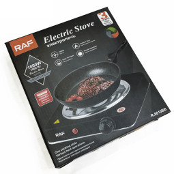 RECHAUD ELECTRIQUE RAF R.8010BB 1000W NOIR