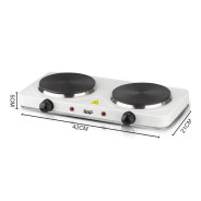 RECHAUD ELECTRIQUE RAF R.8020A 2000W BLANC