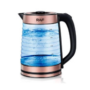 BOUILLOIRE EN VERRE RAF  2.2 L MARRON
