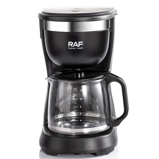 CAFETIÈRE ÉLECTRIQUE RAF 15 TASSES NOIR