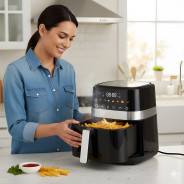 FRITEUSE SANS HUILE FLORENCE 5 LITRES 1400W NOIR