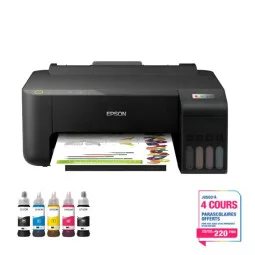 IMPRIMANTE À RÉSERVOIR INTÉGRÉ MONOFONCTION EPSON ECOTANK L1250 WIFI