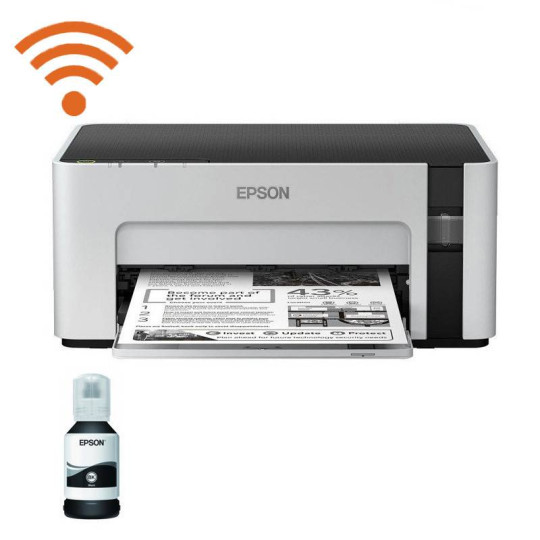 IMPRIMANTE À RÉSERVOIR INTÉGRÉ MONOCHROME EPSON ET-M1120 WIFI