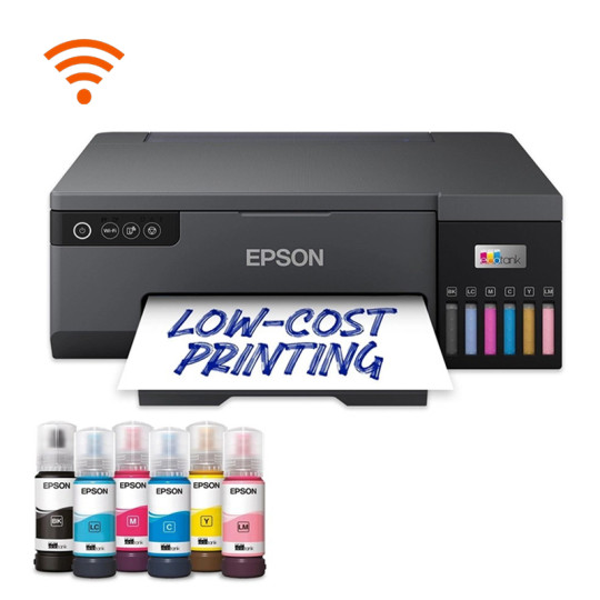 IMPRIMANTE À RÉSERVOIR INTÉGRÉ MONOFONCTION EPSON L8050 WIFI