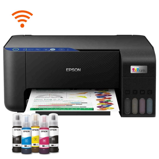IMPRIMANTE À RÉSERVOIR INTÉGRÉE MULTIFONCTION EPSON L3251 WIFI