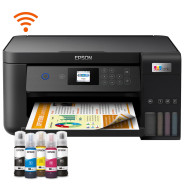 IMPRIMANTE À RÉSERVOIR INTÉGRÉ MULTIFONCTION EPSON ECOTANK L4260 WIFI