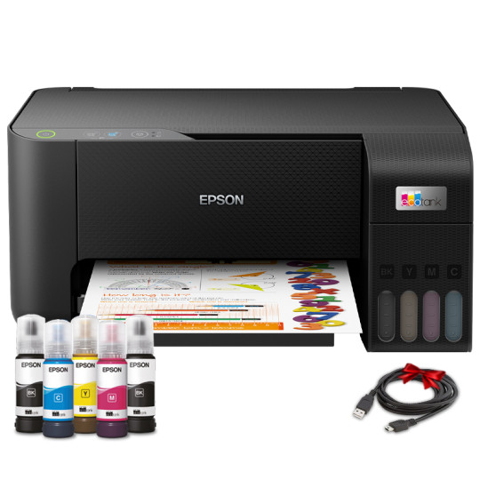 IMPRIMANTE À RÉSERVOIR INTÉGRÉ MULTIFONCTION EPSON L3210