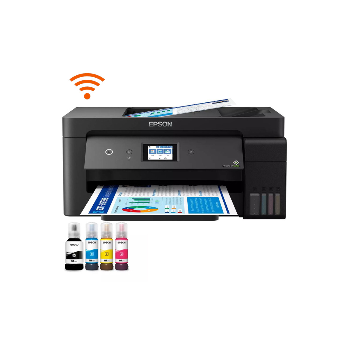 IMPRIMANTE À RÉSERVOIR INTÉGRÉE MULTIFONCTION EPSON L14150 WIFI