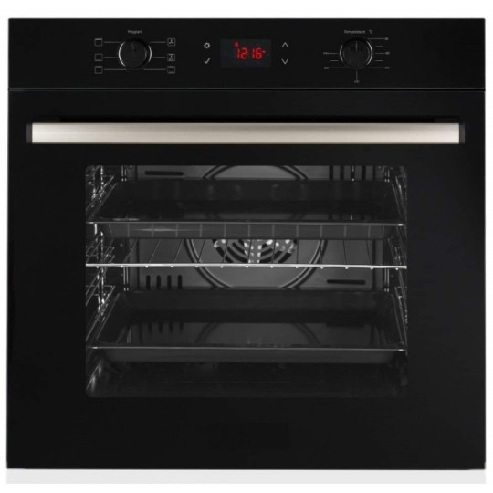 FOUR ENCASTRABLE ELECTRIQUE FRANCO 60CM NOIR AVEC AFFICHEUR
