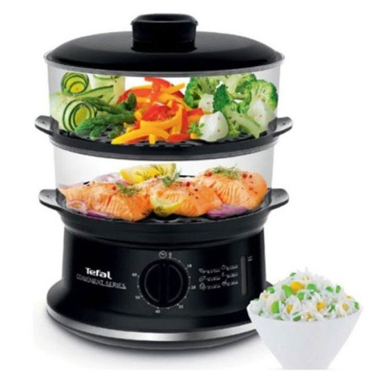 CUISEUR VAPEUR TEFAL VC140131 900W NOIR