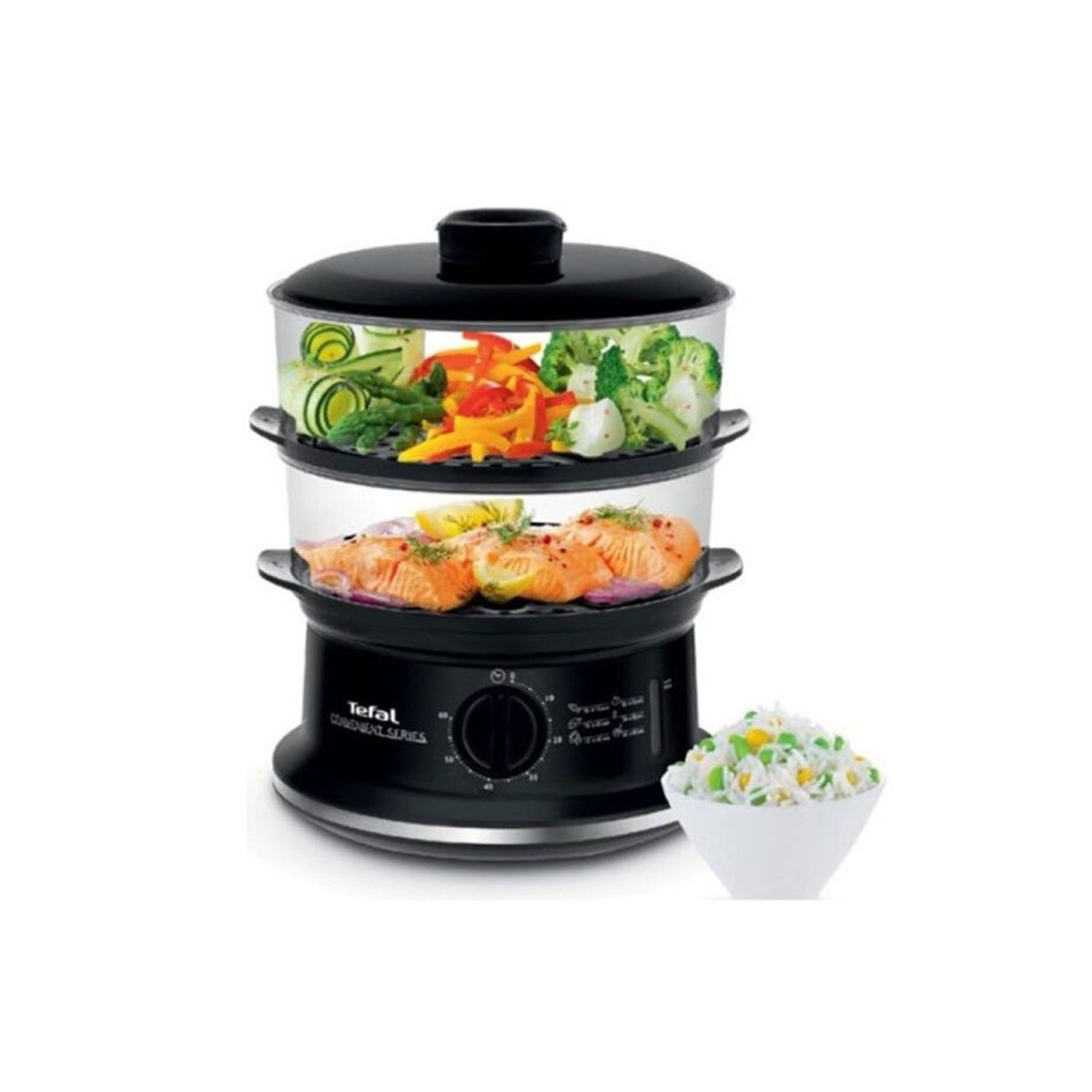 CUISEUR VAPEUR TEFAL VC140131 900W NOIR