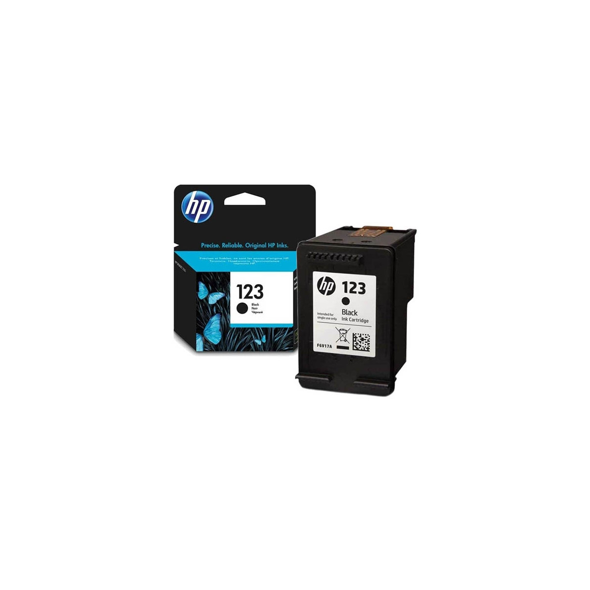 CARTOUCHE ORIGINAL HP 123 NOIR