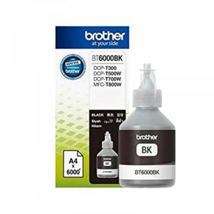 BOUTEILLE D'ENCRE ADAPTABLE BROTHER BT6000K 100ML NOIR