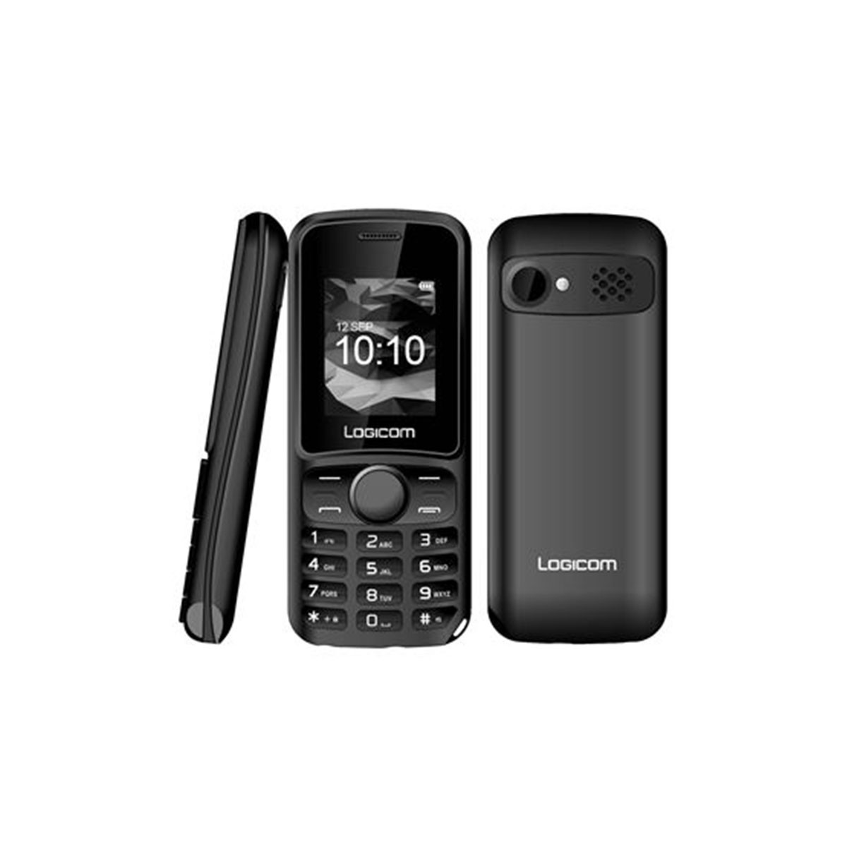 LOGICOM - Téléphone Portable  Double Sim Noir - POSH 170 - Agora informatique