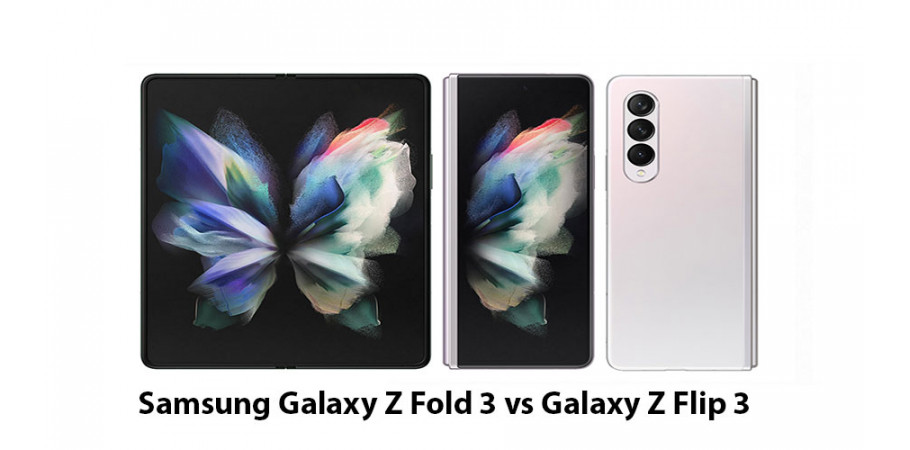 Samsung Galaxy Z Fold 3 vs Galaxy Z Flip 3 : quelle est la différence ?